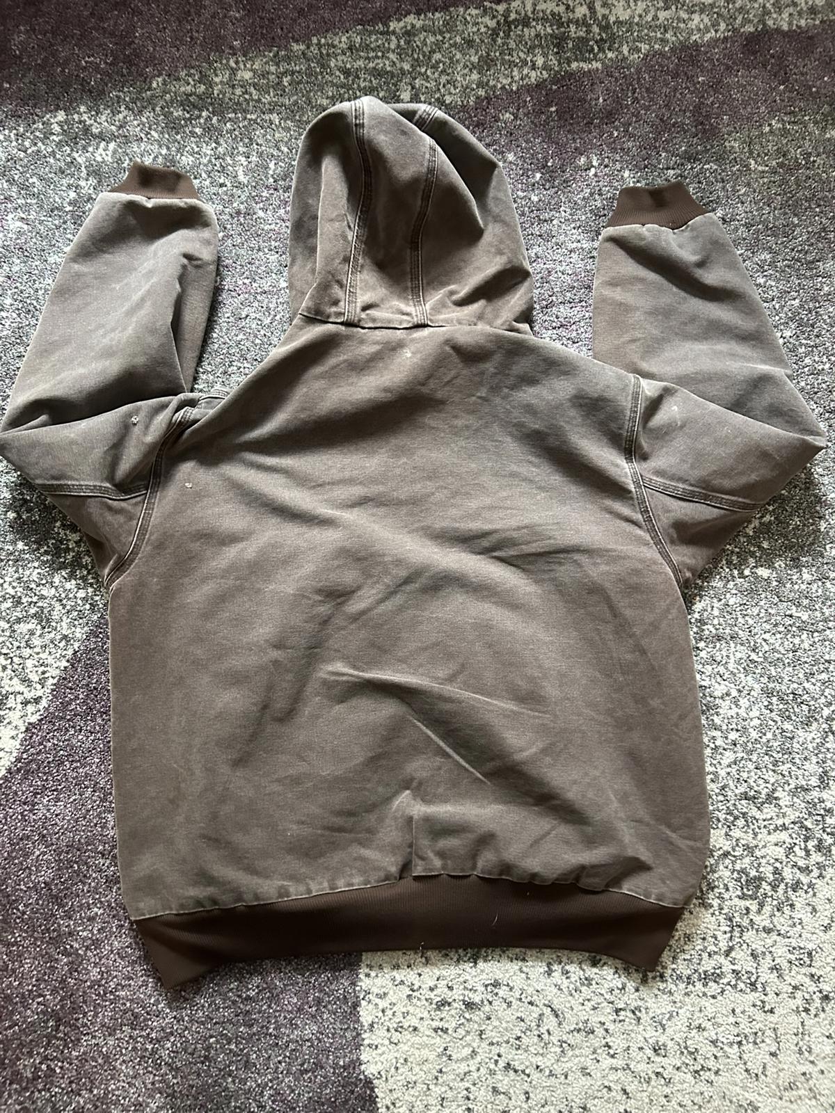 Vintage 2000s Carhartt Brown Duck Canvas Work Jacket