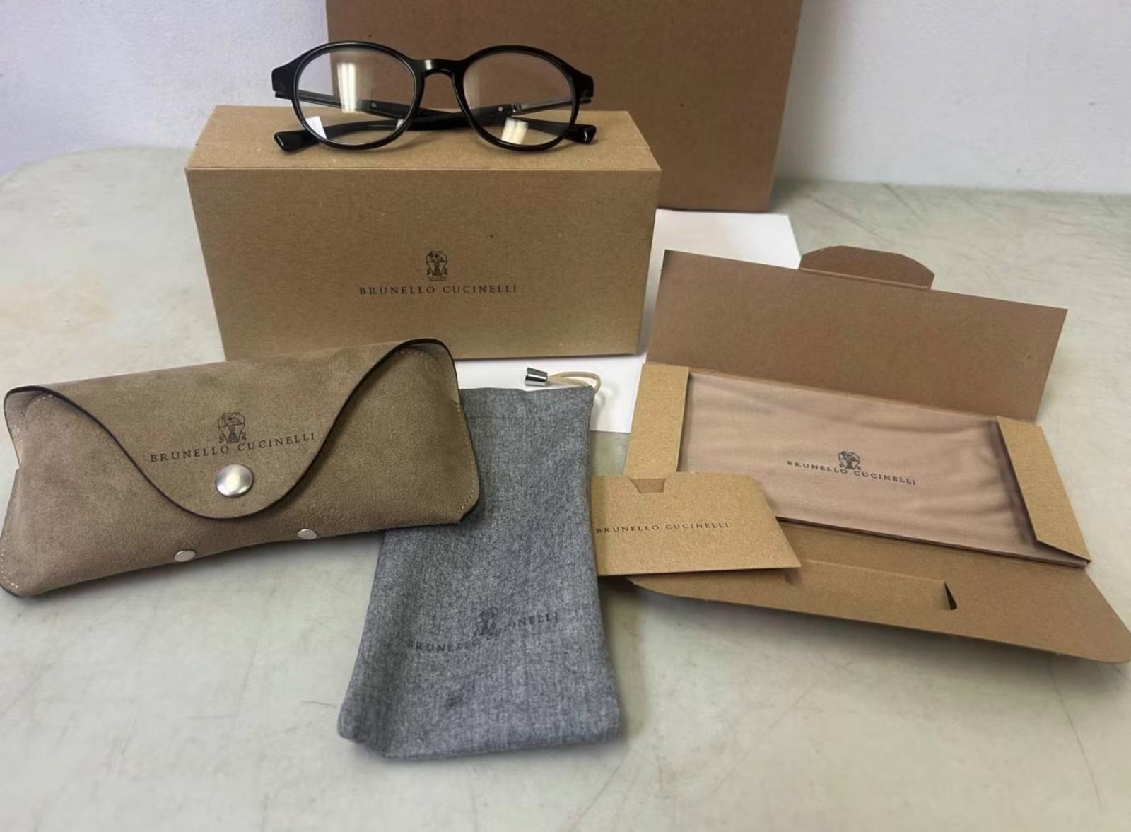 Brunello Cucinelli Eyewear with Case and Accessories