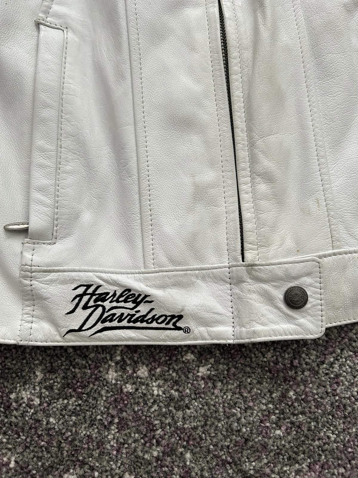 Women's Harley-Davidson Leather Jacket with Eagle Back Patch