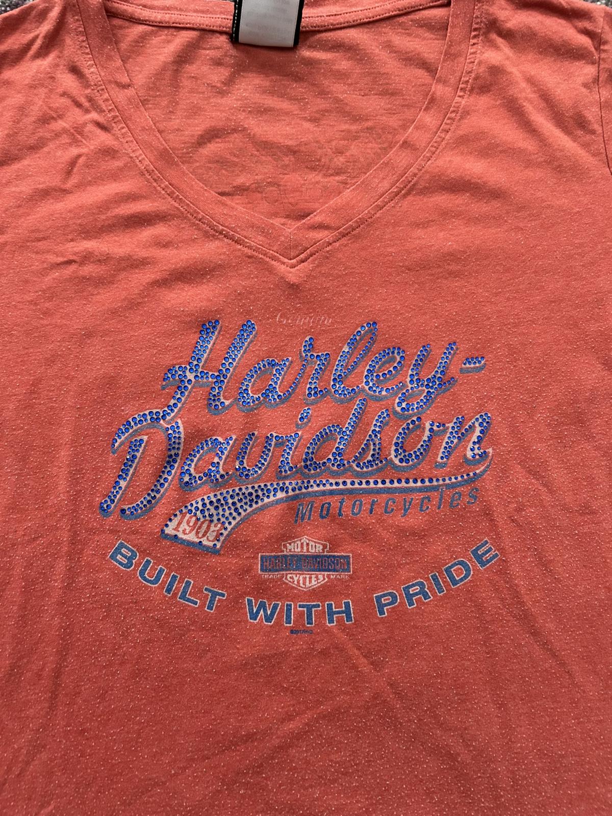 Harley-Davidson “Built With Pride” Black Widow Tee