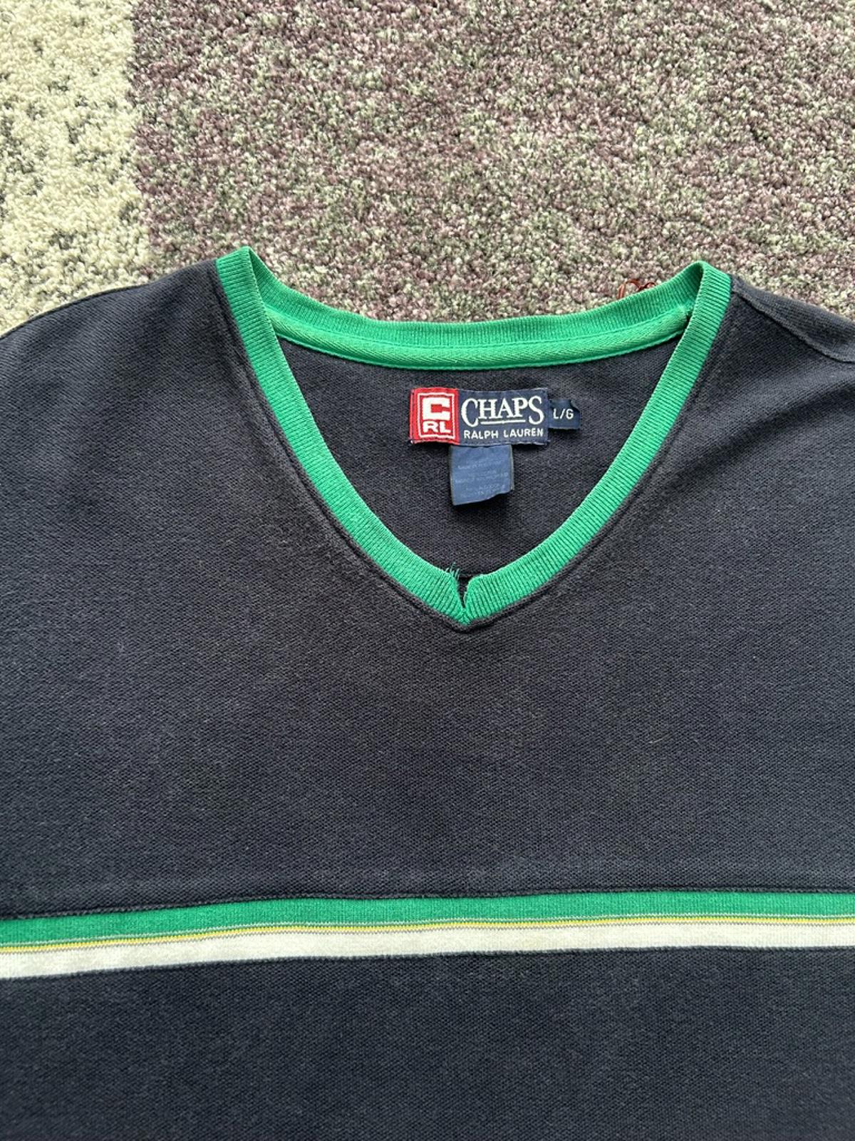 Chaps Ralph Lauren Men's Vintage V-Neck T-Shirt