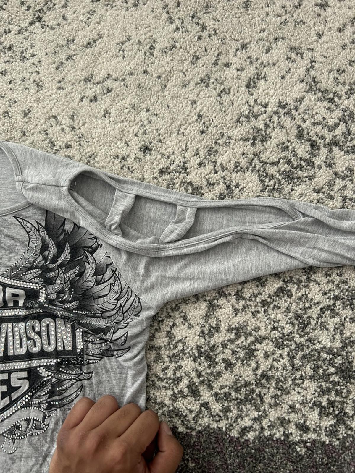 Harley-Davidson Women's Long Sleeve Top with Winged Logo