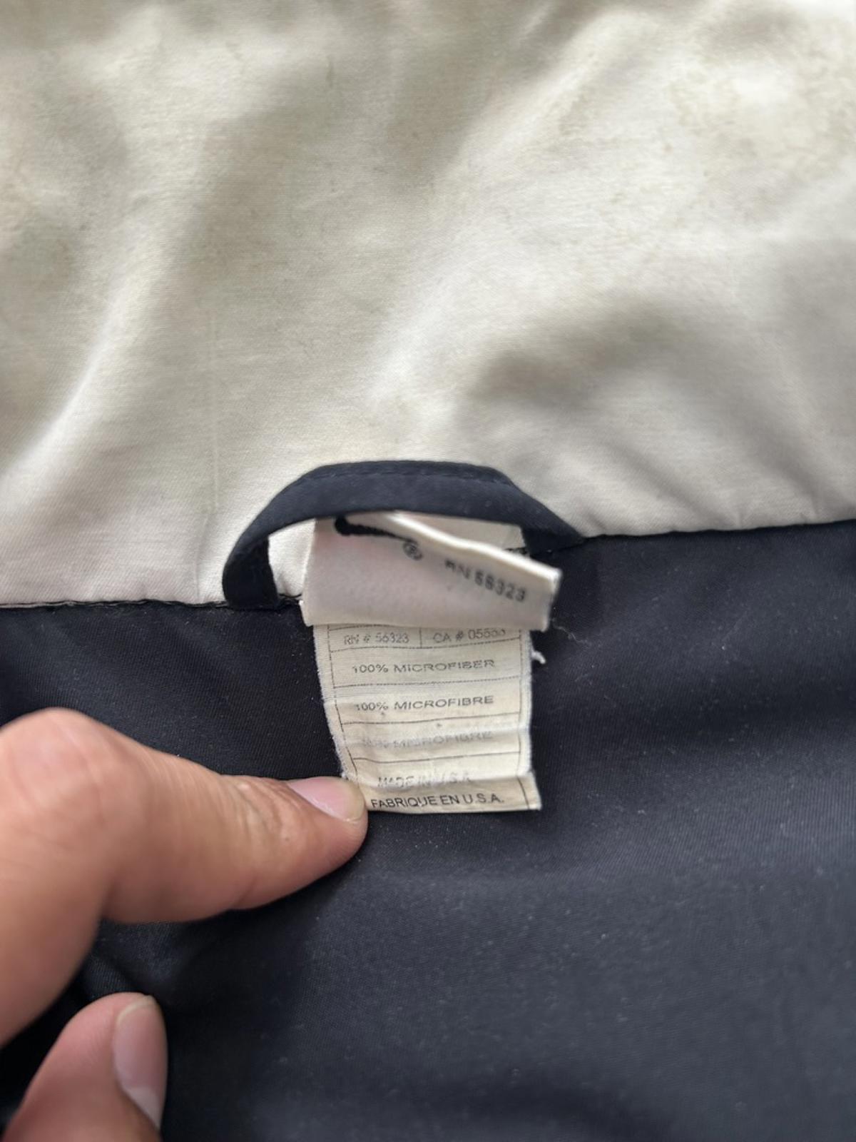 Vintage Nike Puffer Jacket Black USA-Made 90s Y2K