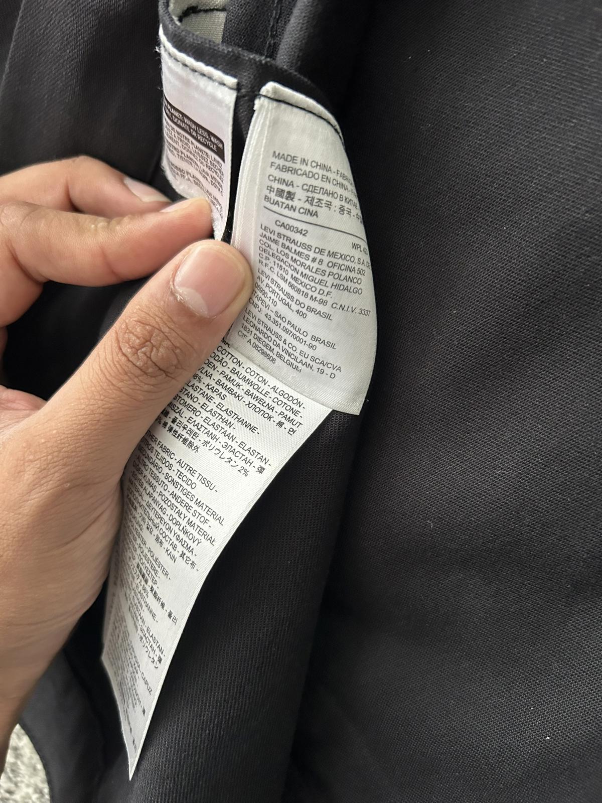 Levi’s Commuter Trucker Jacket – Black Denim Workwear