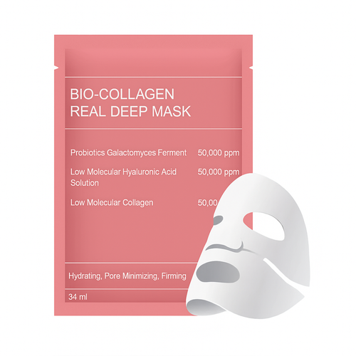 Bio Collagen Face Mask - Deep Hydration, Pore Shrink & Brightening Power!