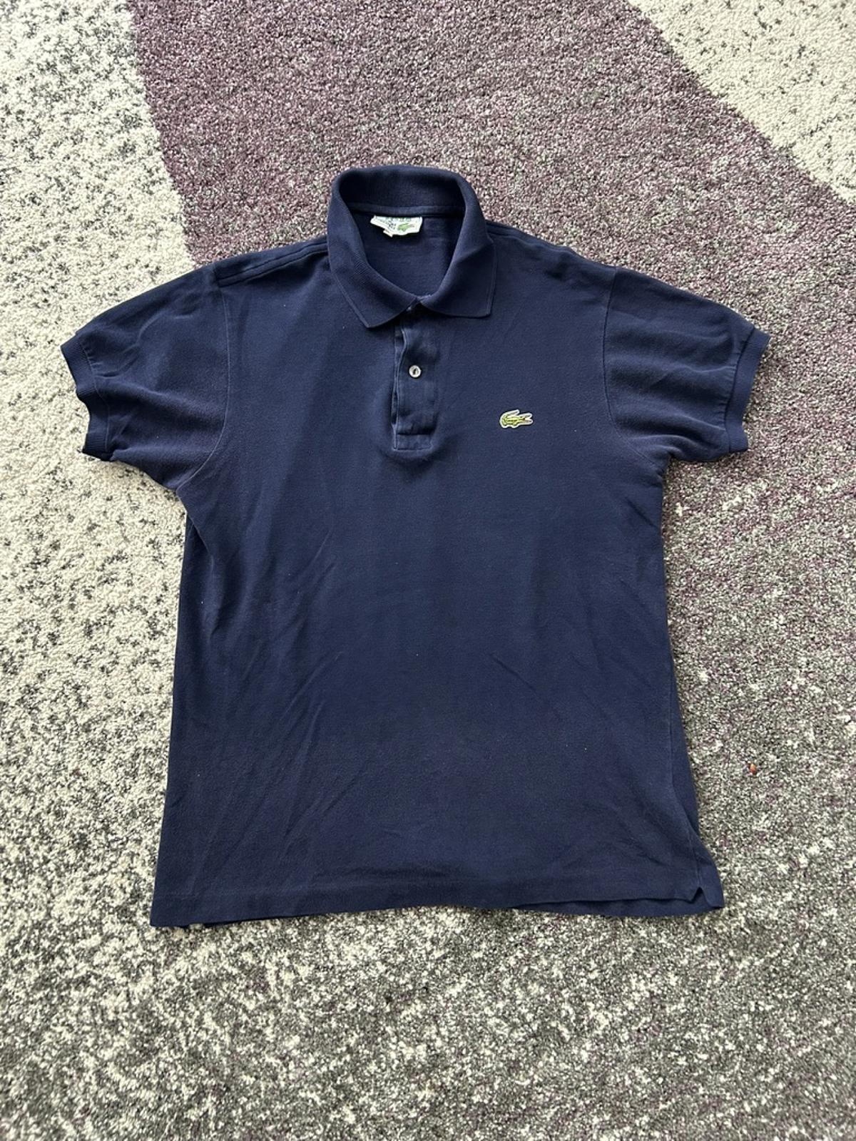 Lacoste Men's Navy Blue Polo Shirt