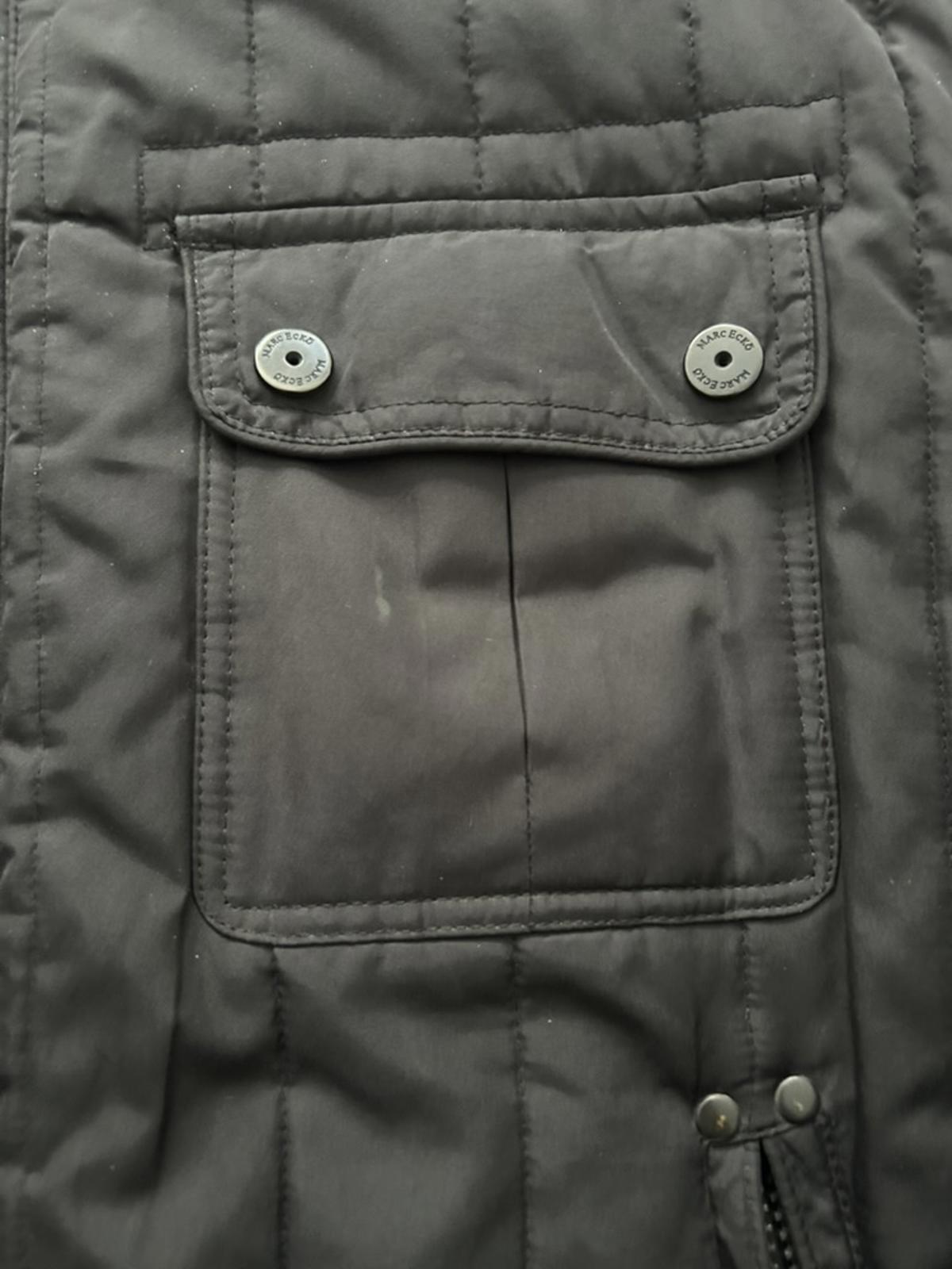 Men's Marc Ecko Cut & Sew Black Quilted Jacket