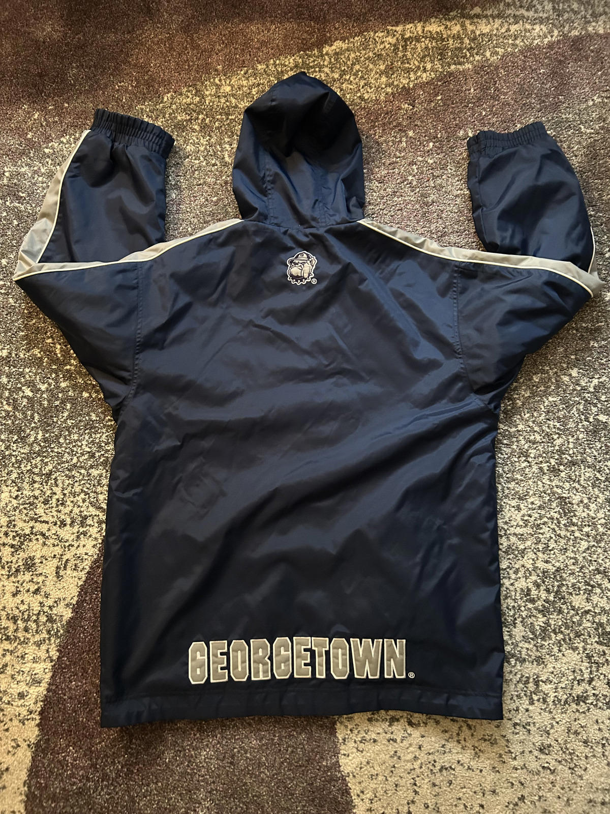 Vintage 90s Reversible Georgetown Hoyas Colosseum Jacket