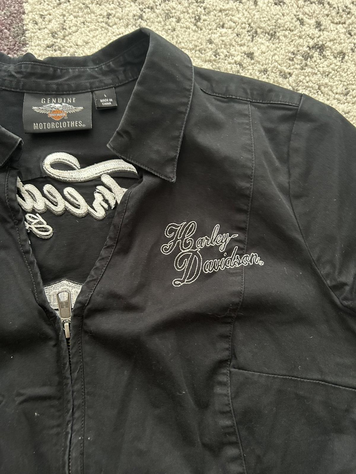 Harley-Davidson Women's "Freedom Be Heard" Zip Short Sleeve