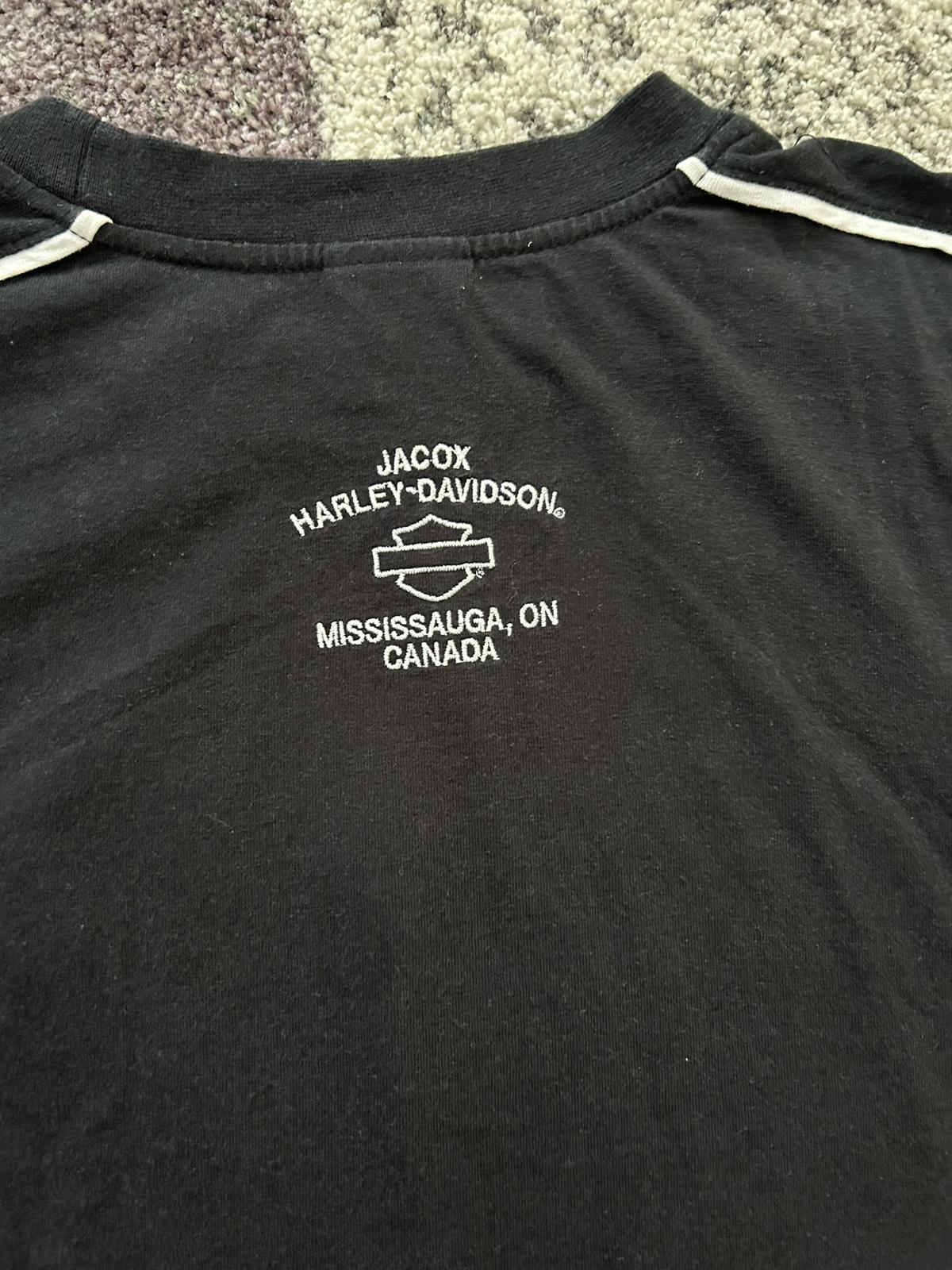 Harley-Davidson Long Sleeve T-Shirt - Black and Orange