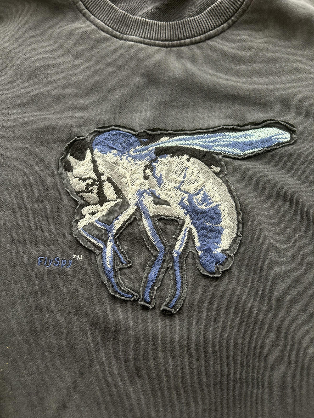 Diesel ‘S-GINNLONG’ Fly Embroidered Sweatshirt