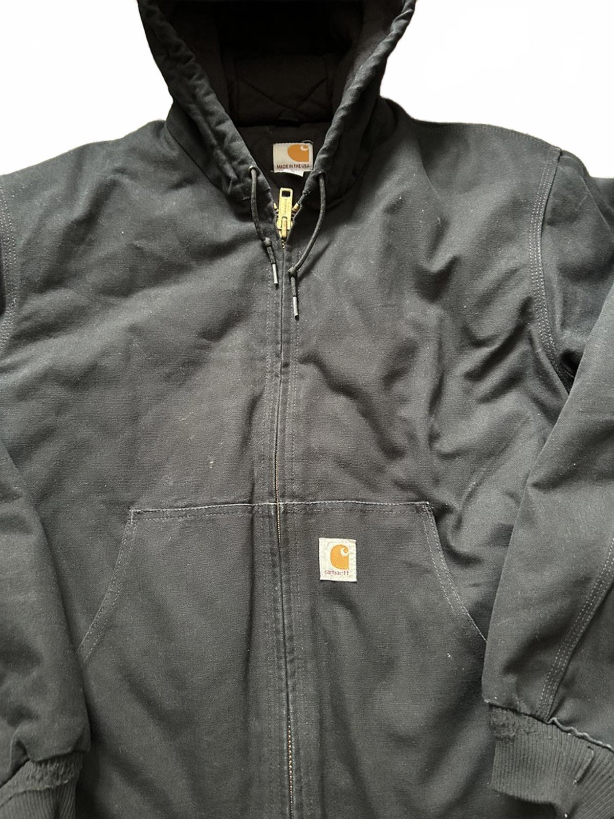 Vintage Carhartt Detroit-Style Duck Canvas Hooded Jacket