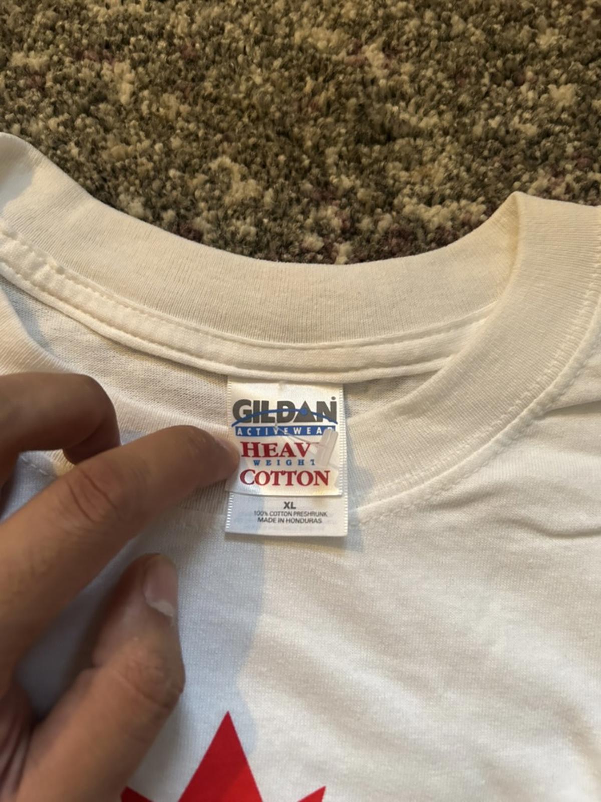 Vintage 2002 “Go Canada Go” Molson Canadian Hockey T-Shirt