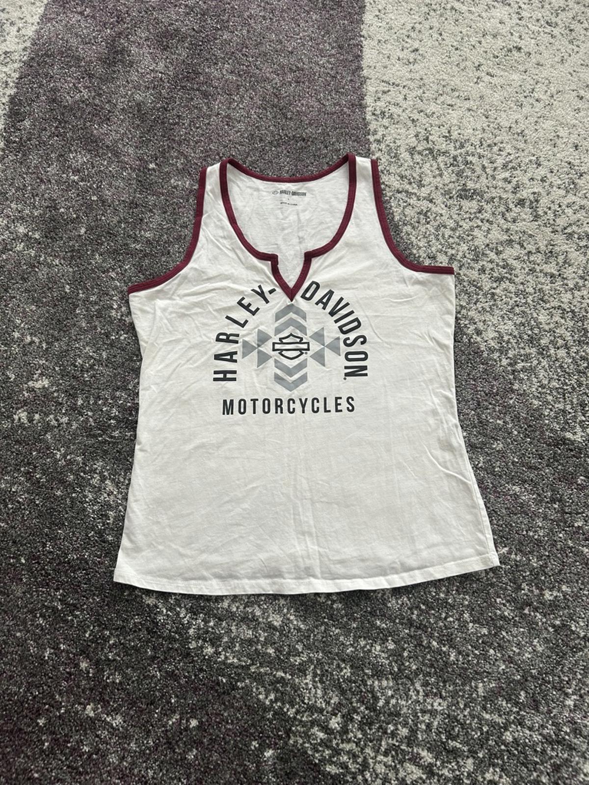Harley-Davidson Geometric Logo Tank – Contrast Trim