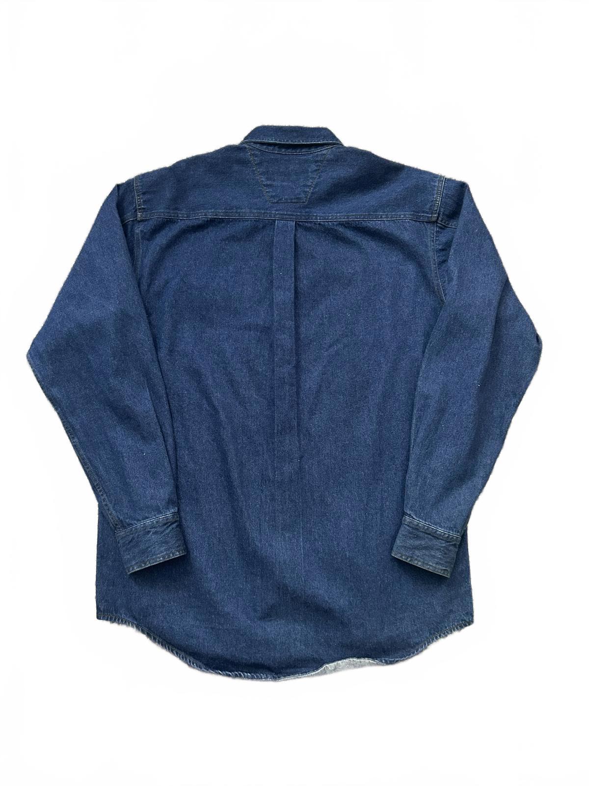 Vintage Harley-Davidson Denim Button-Up Shirt