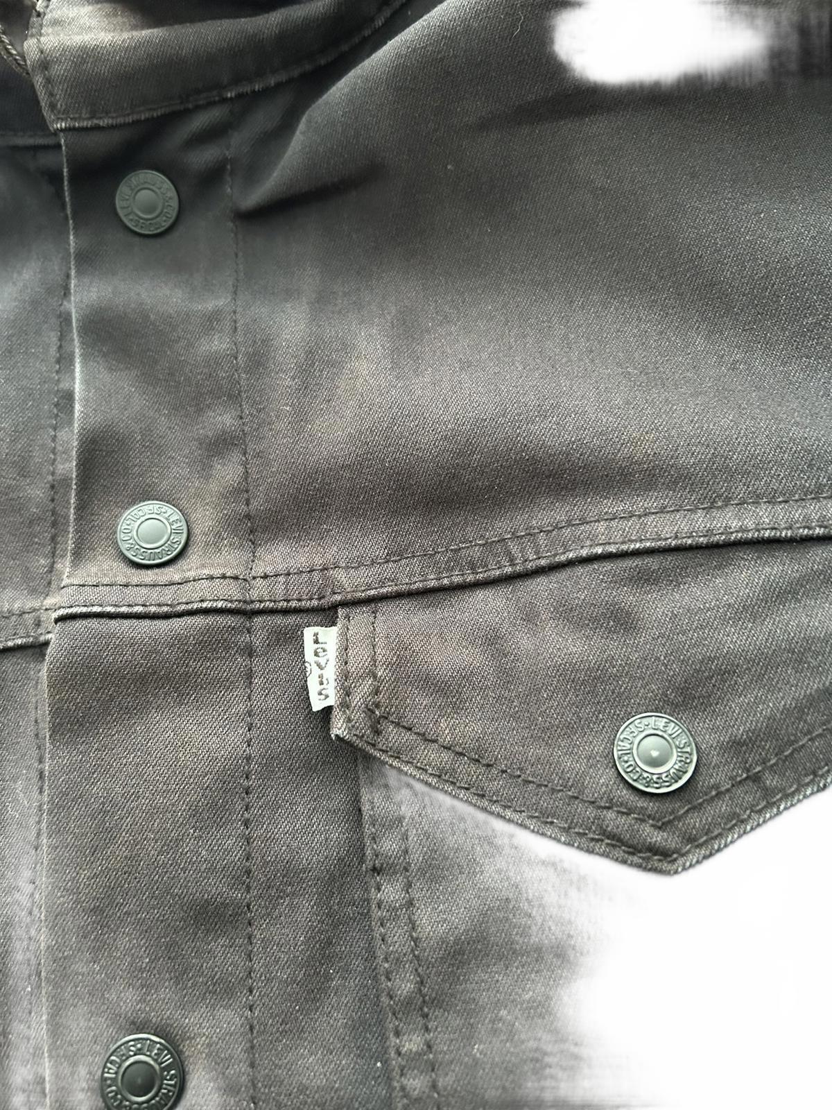 Levi’s Commuter Trucker Jacket – Black Denim Workwear