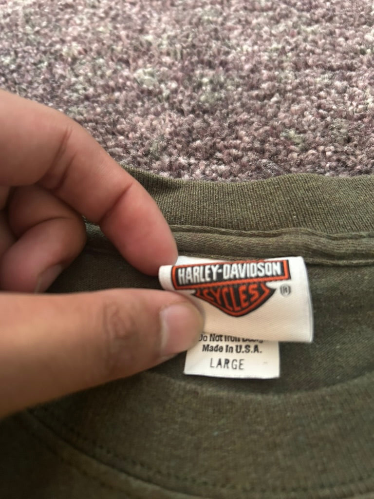 Vintage Harley-Davidson Flame Long Sleeve