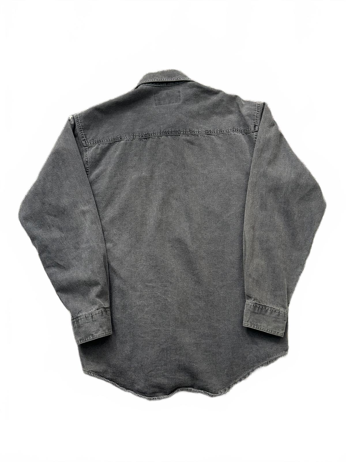 Vintage Harley-Davidson H.O.G. Faded Black Denim Shirt