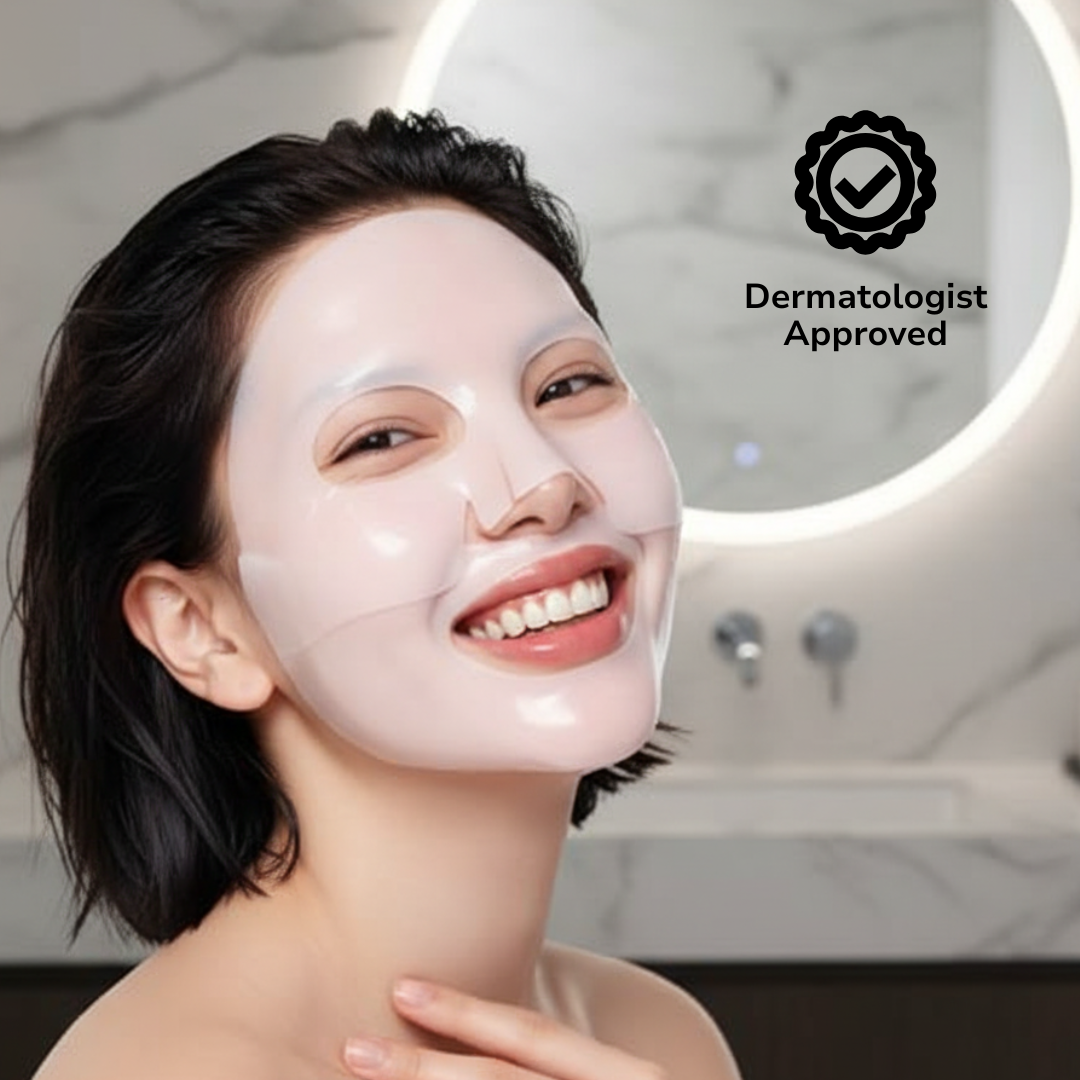 Bio Collagen Face Mask - Deep Hydration, Pore Shrink & Brightening Power!