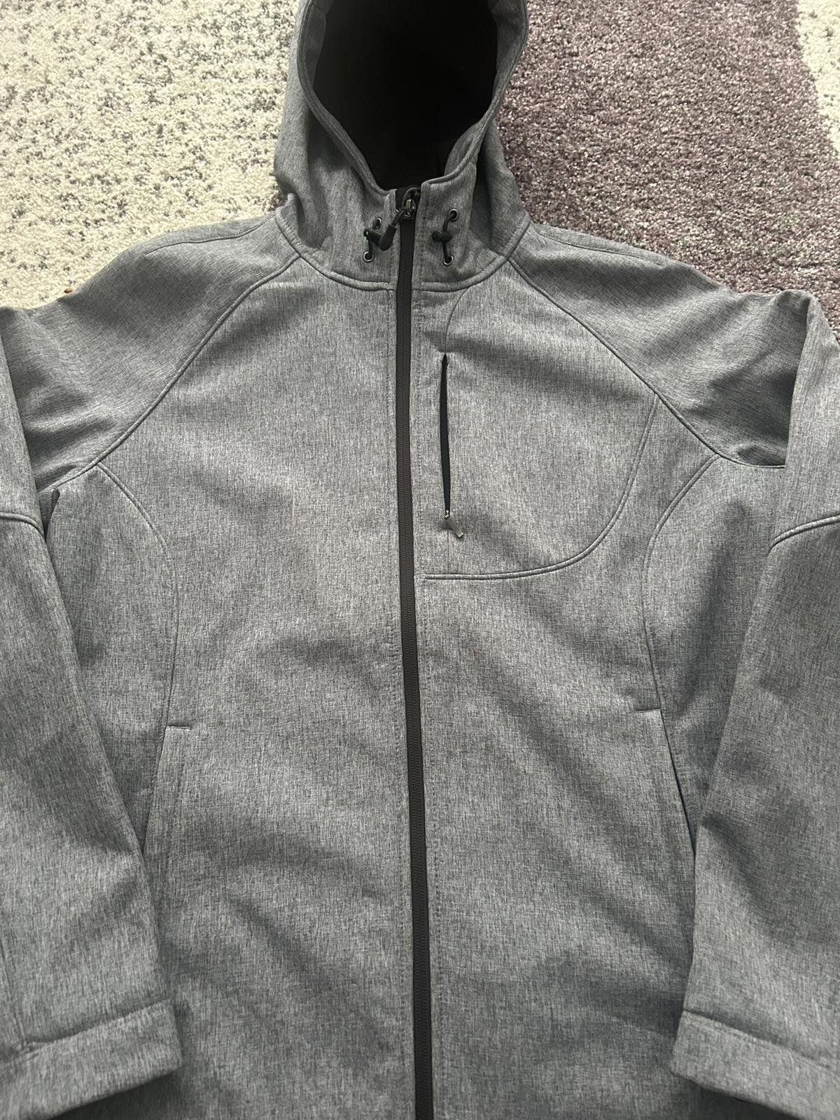 Kirkland Signature Men's Utility Jacket with Hood, Gray, XL