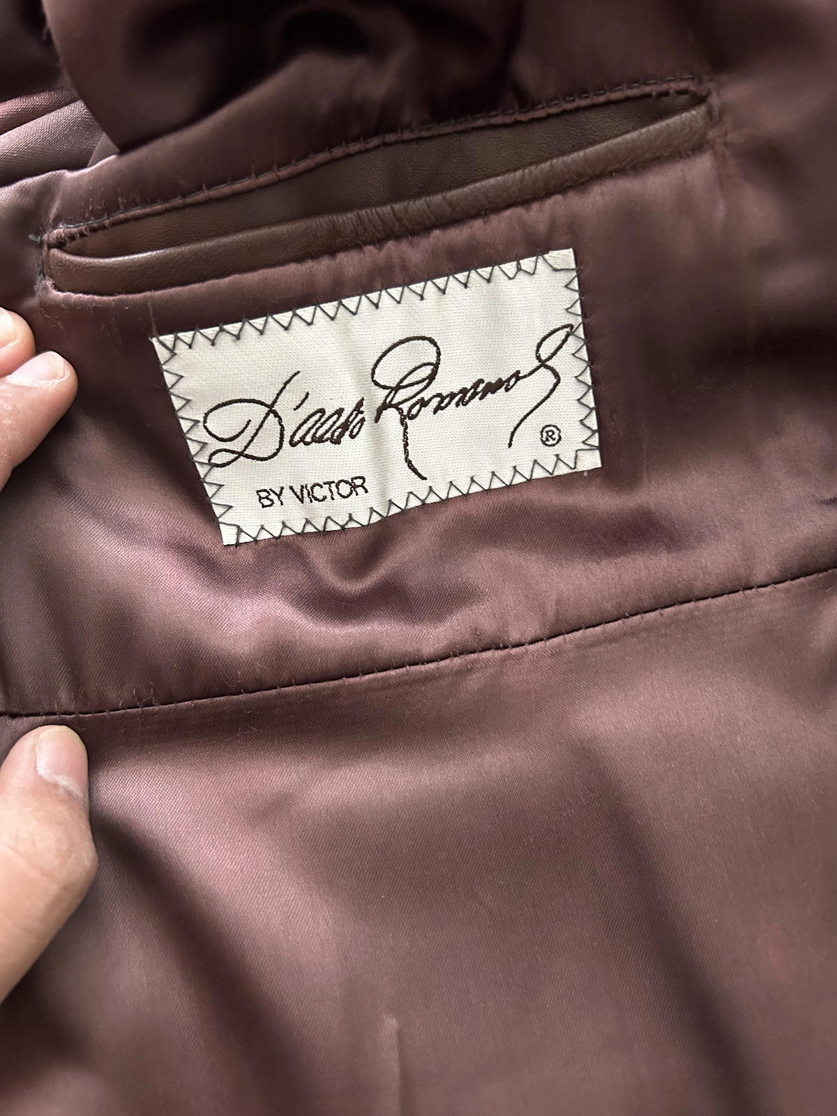 Vintage 70s Leather Double-Breasted Trench Coat