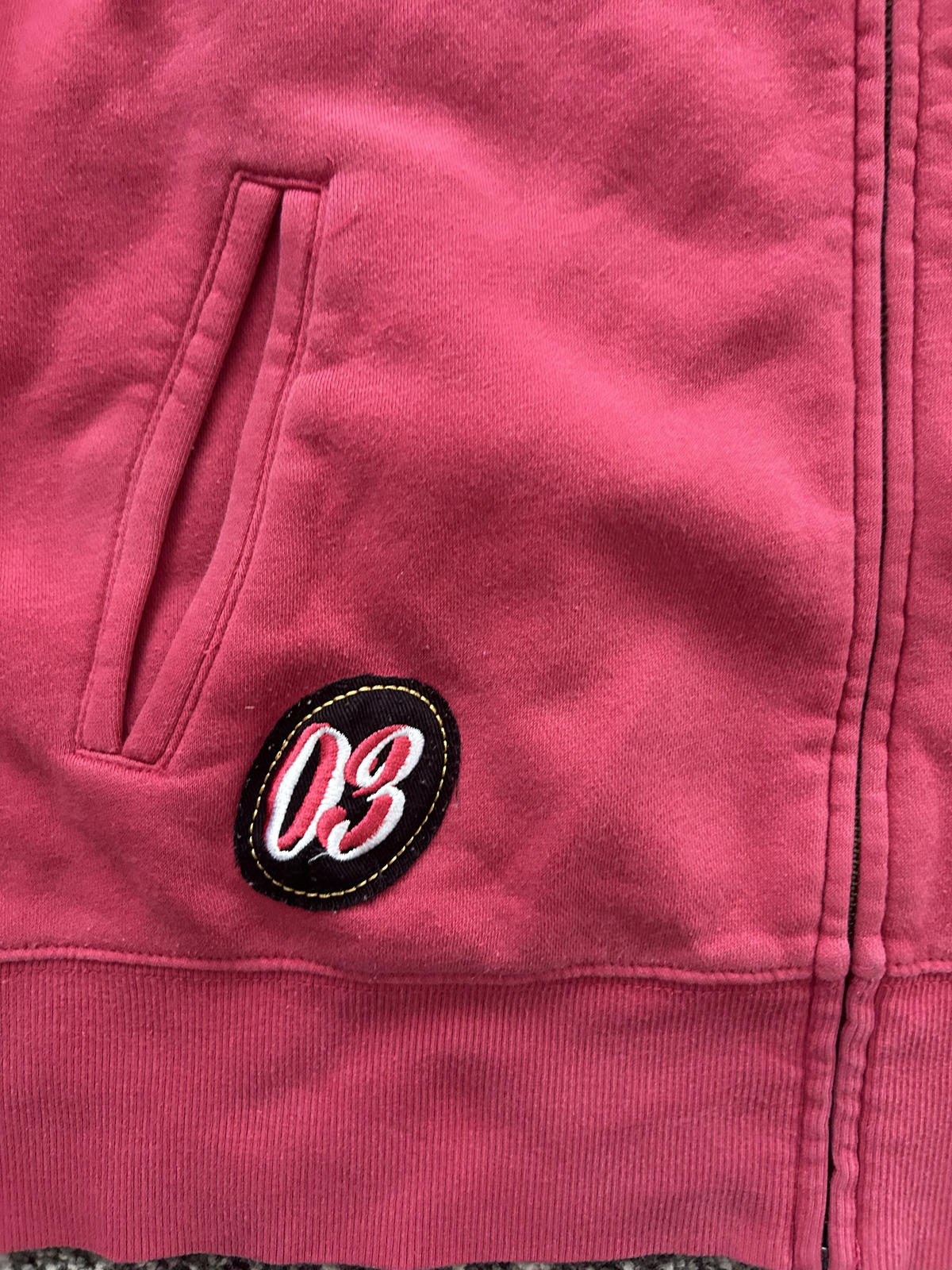 Harley-Davidson Women's Pink Zip-Up Hoodie Sweatshirt