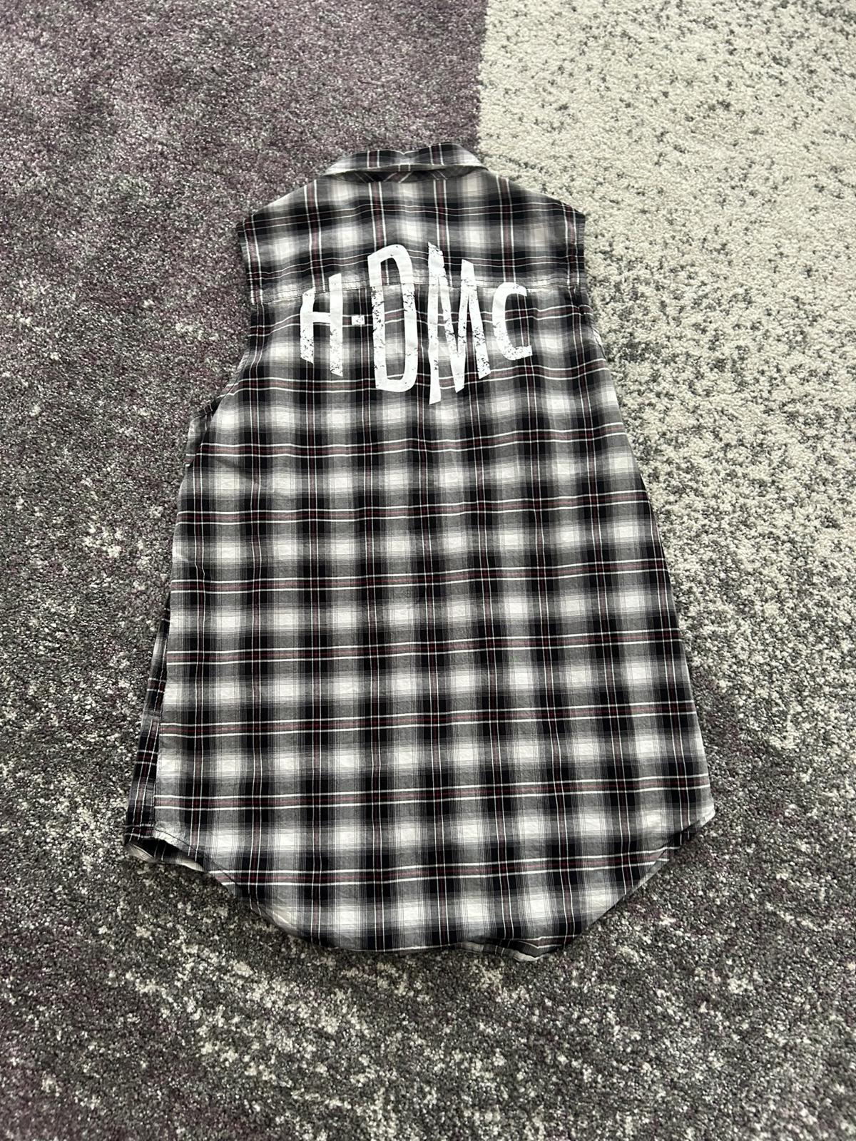 Harley-Davidson HDMC Women's Sleeveless Plaid Button-Up