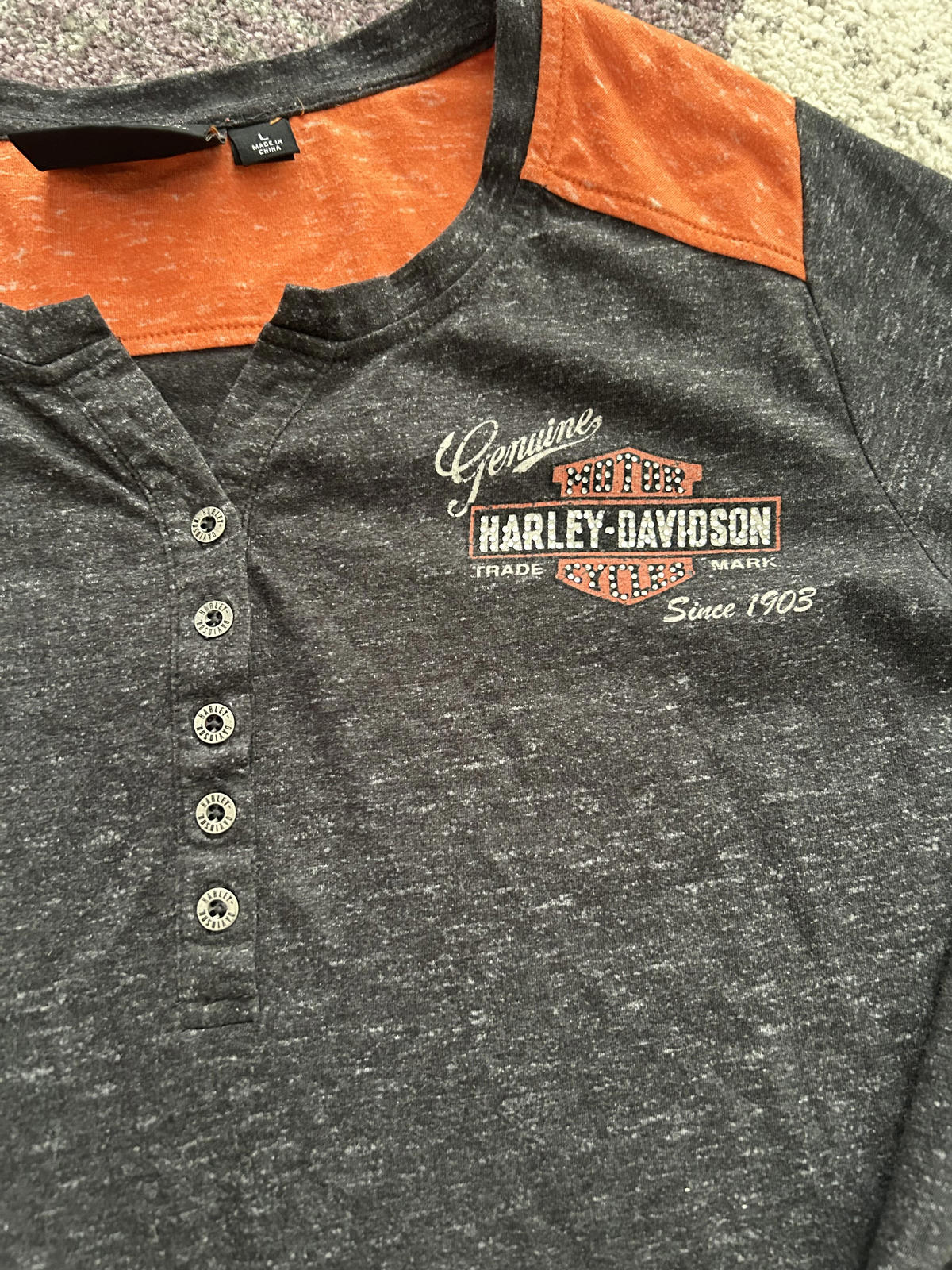 Harley-Davidson Women's Genuine MotorClothes Long Sleeve