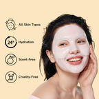 Bio Collagen Face Mask - Deep Hydration, Pore Shrink & Brightening Power!