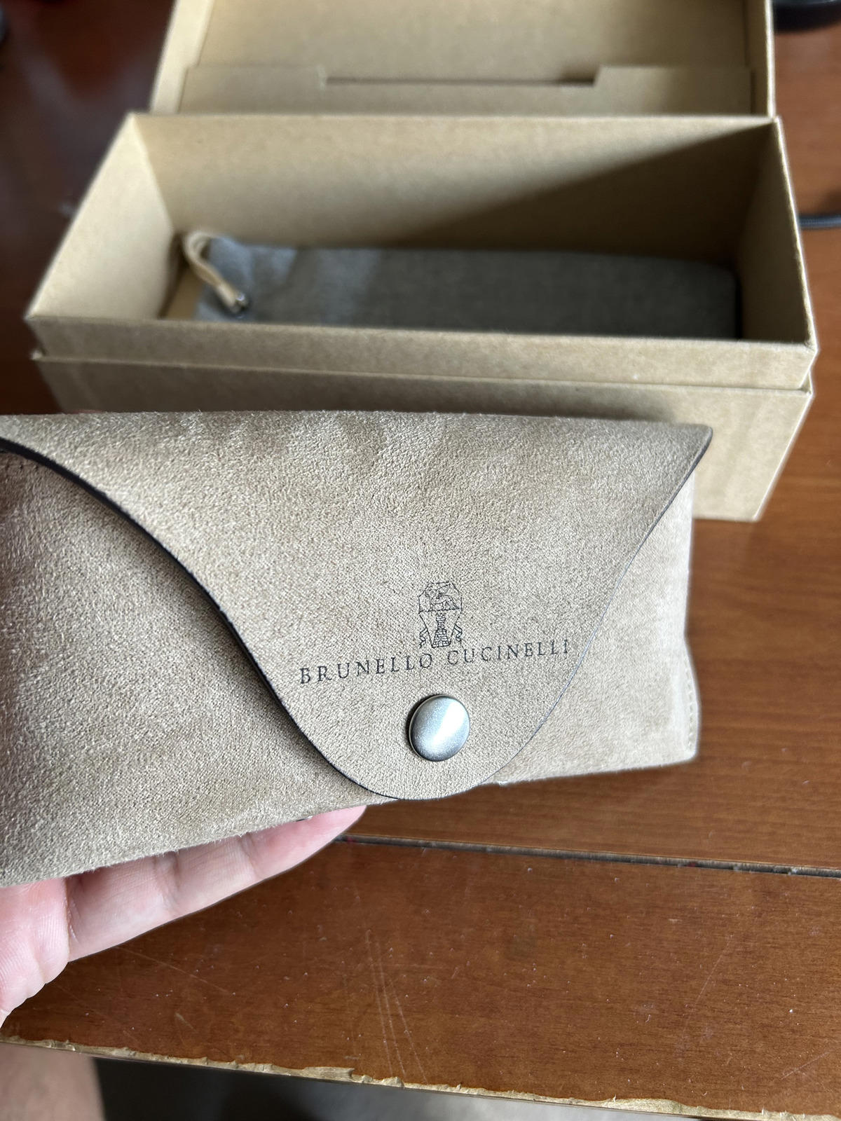 Brunello Cucinelli Eyewear with Case and Accessories