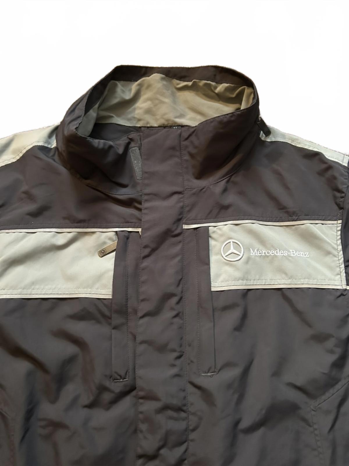 Vintage Mercedes-Benz Embroidered Windbreaker Jacket