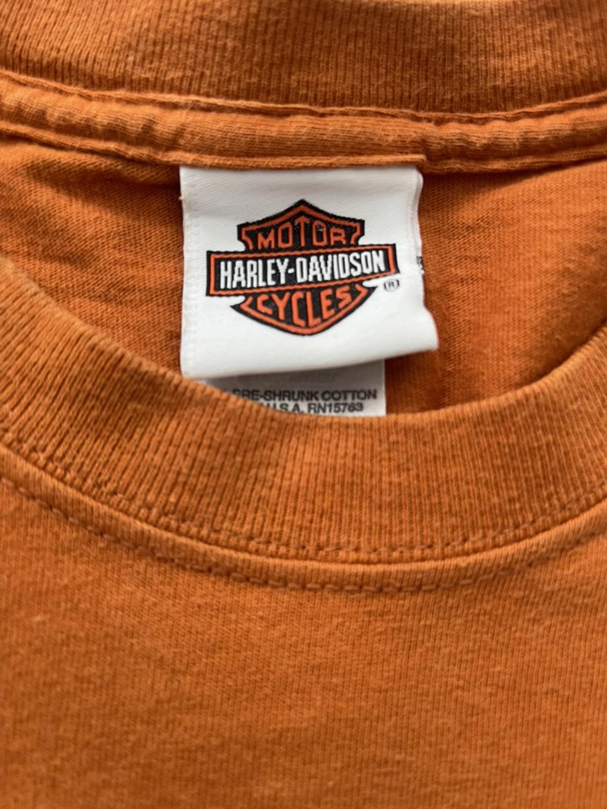 Vintage Jacox Harley-Davidson Rust Orange Tee – Graphic