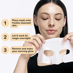 Bio Collagen Face Mask - Deep Hydration, Pore Shrink & Brightening Power!