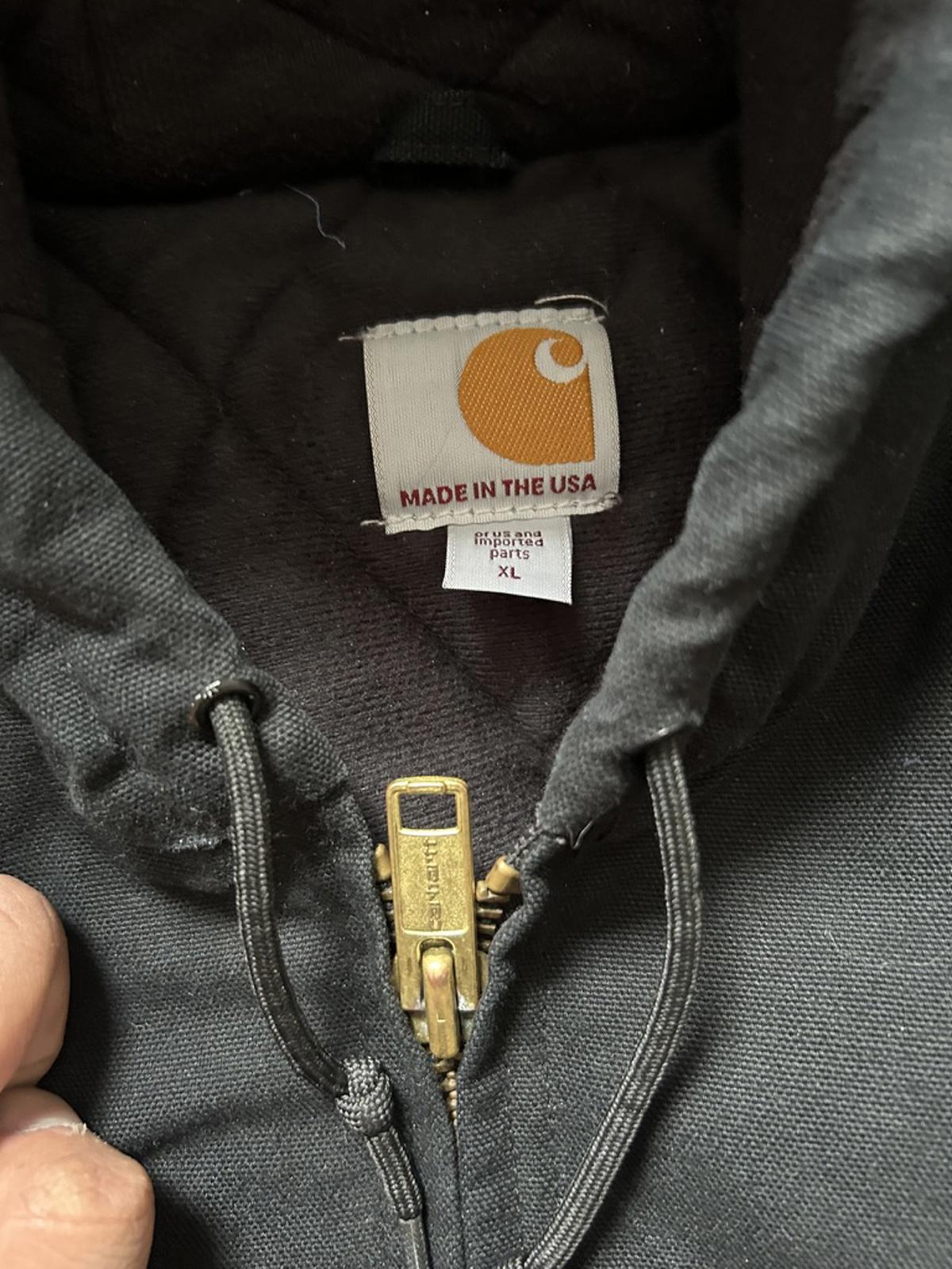 Vintage Carhartt Detroit-Style Duck Canvas Hooded Jacket