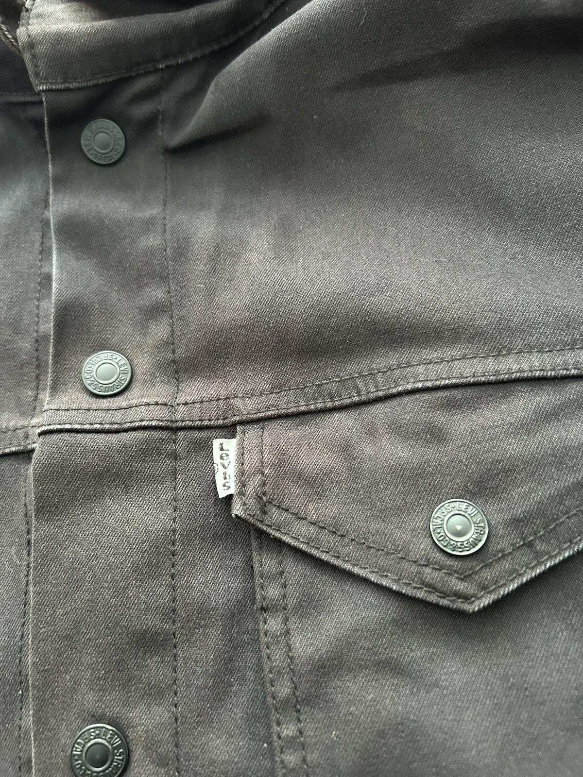 Levi’s Commuter Trucker Jacket – Black Denim Workwear