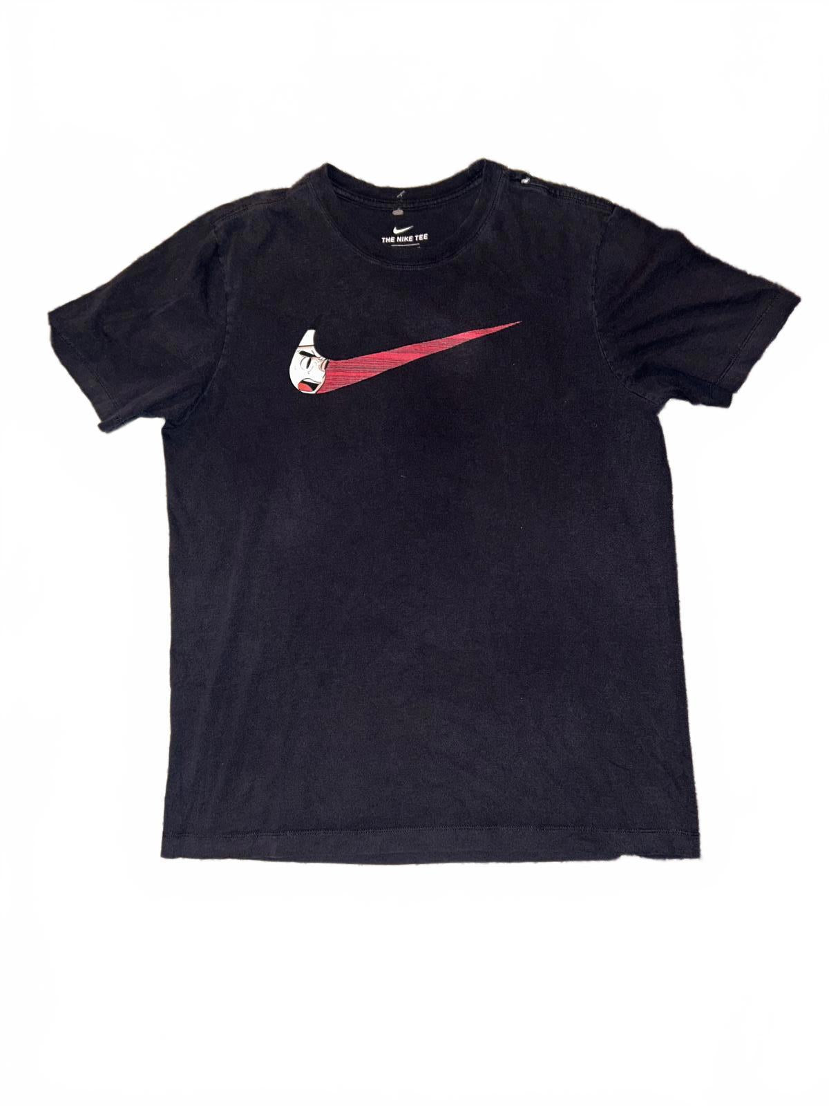 Nike Anime Men's Black Graphic T-Shirt