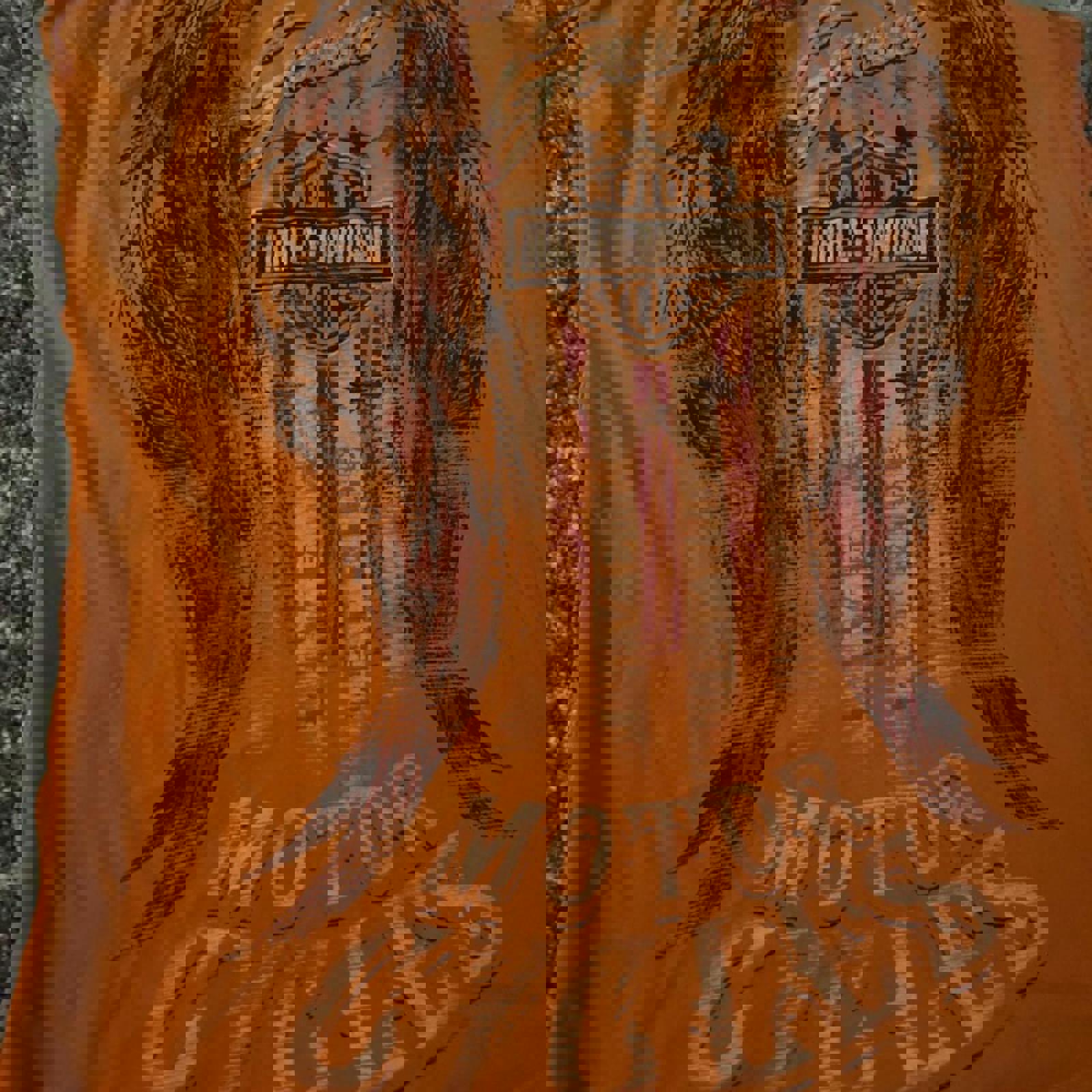 Vintage Harley-Davidson Women's Tank Black Widow Edition