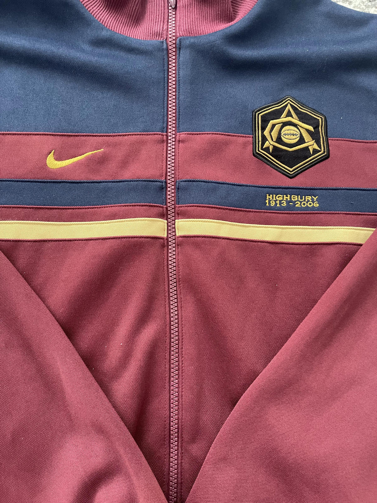 Vintage Arsenal Highbury Final Season Track Jacket 1913–2006