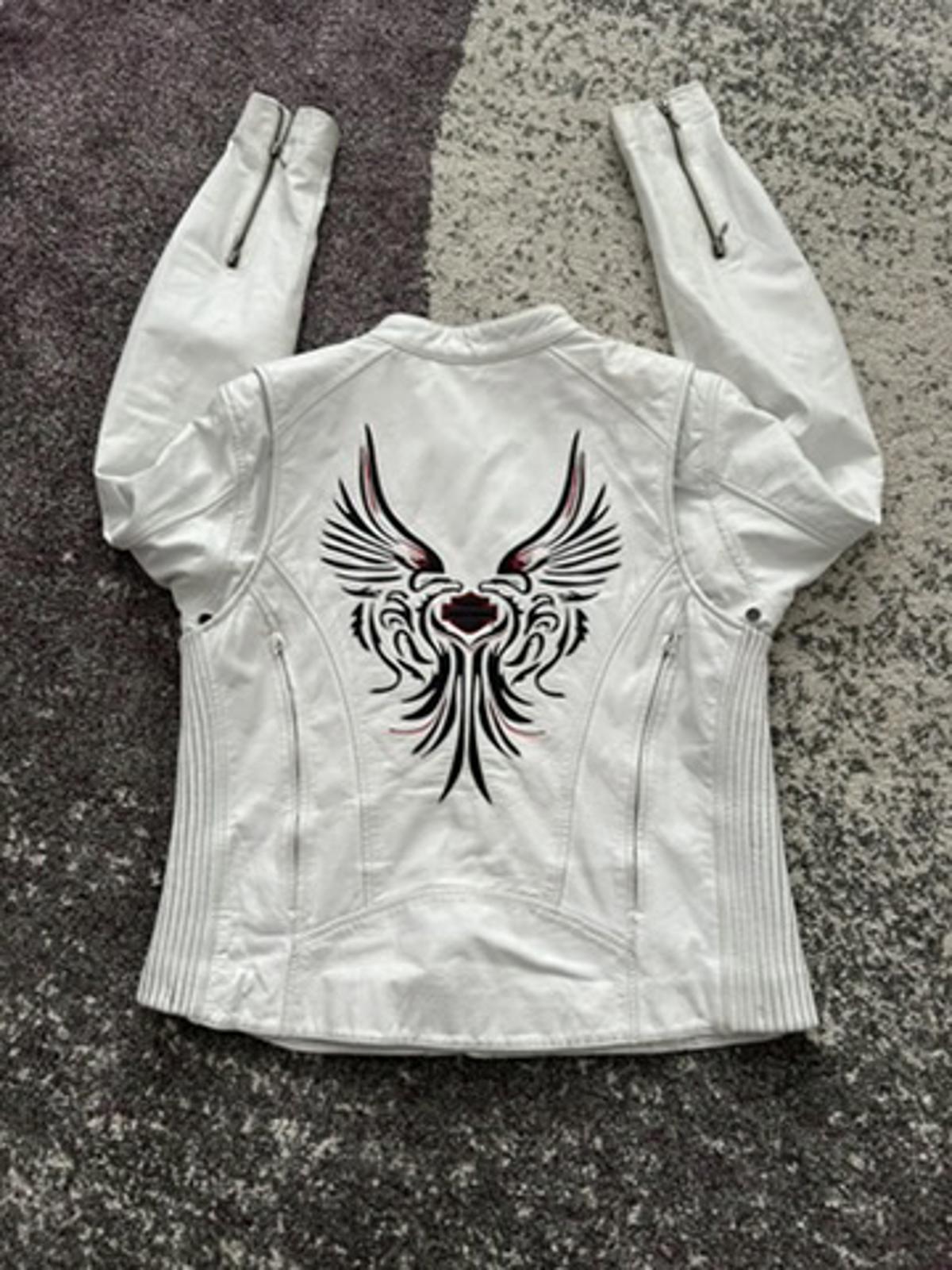 Women's Harley-Davidson Leather Jacket with Eagle Back Patch