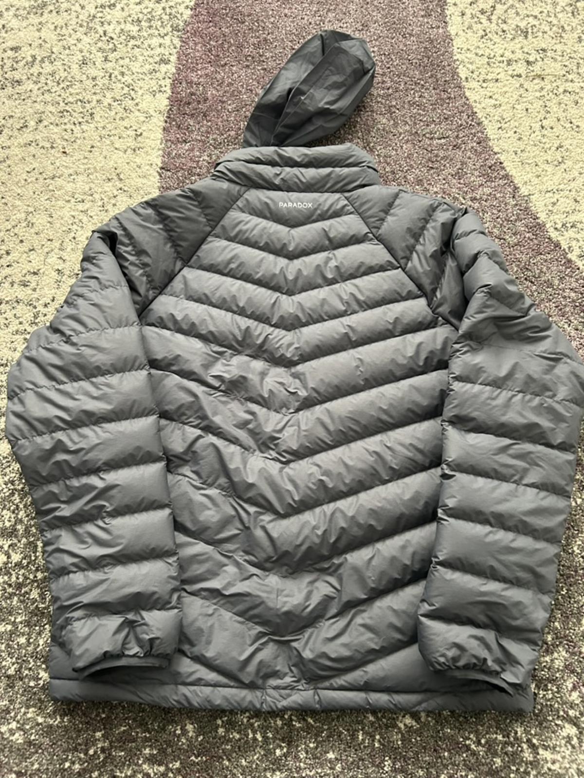 Men's Gray Puffer Jacket by Paradox