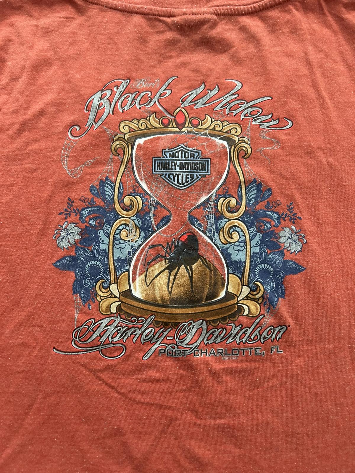 Harley-Davidson “Built With Pride” Black Widow Tee