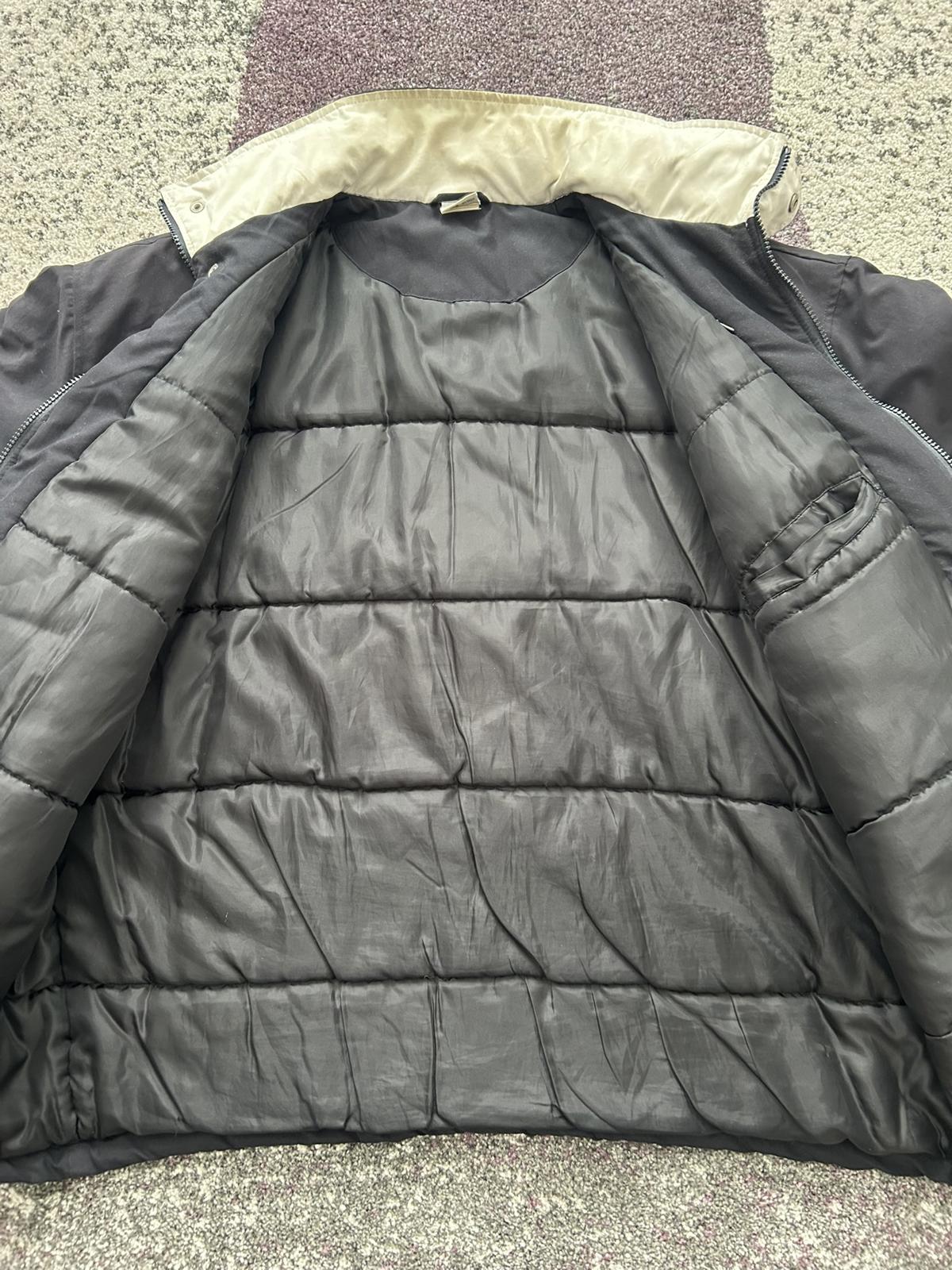 Vintage Nike Puffer Jacket Black USA-Made 90s Y2K