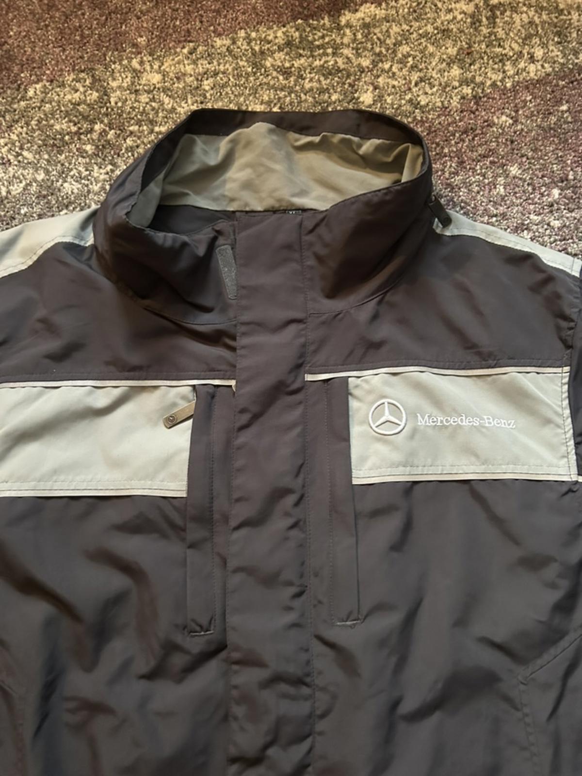 Vintage Mercedes-Benz Embroidered Windbreaker Jacket