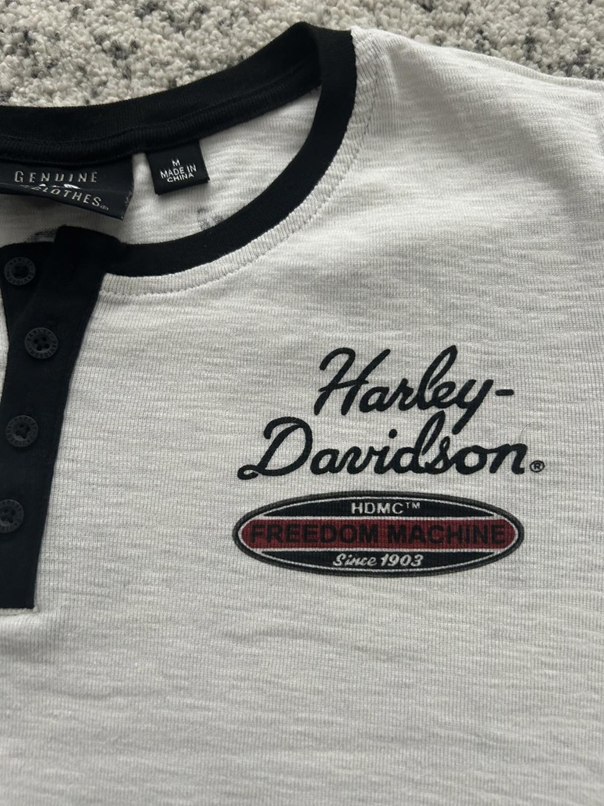 Harley-Davidson Womem's Freedom Machine Henley Tee