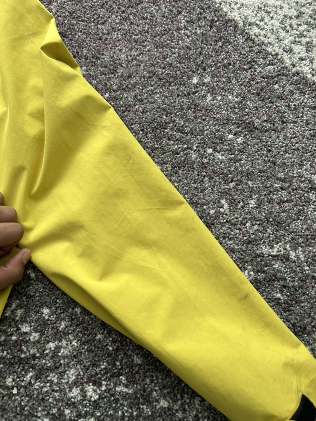 32 Degrees Cool Yellow Hooded Windbreaker Jacket L/XL