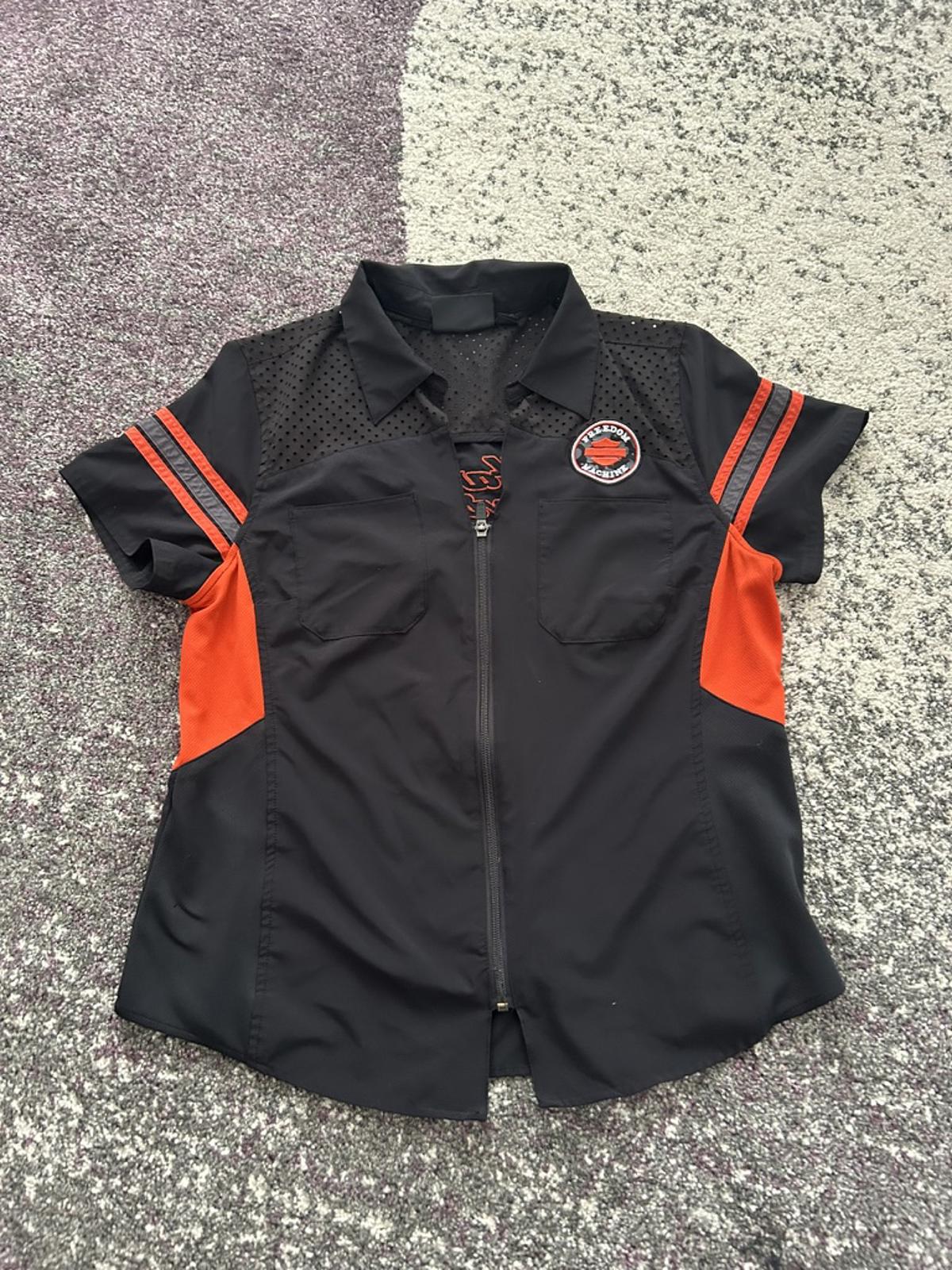 Harley-Davidson “Freedom Machine” Performance Zip Shirt
