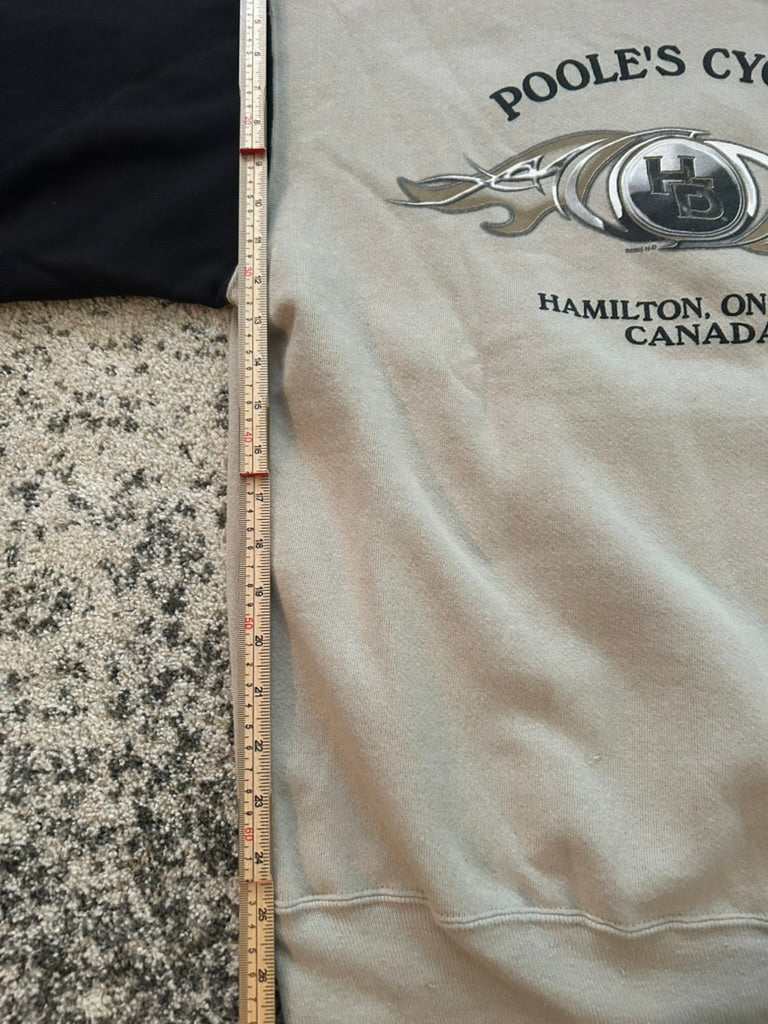 Harley-Davidson Poole’s Cycle Two-Tone Hoodie