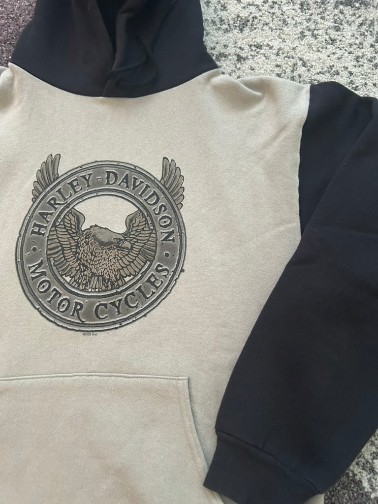 Harley-Davidson Poole’s Cycle Two-Tone Hoodie