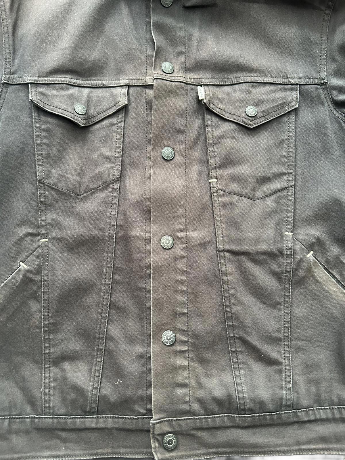 Levi’s Commuter Trucker Jacket – Black Denim Workwear