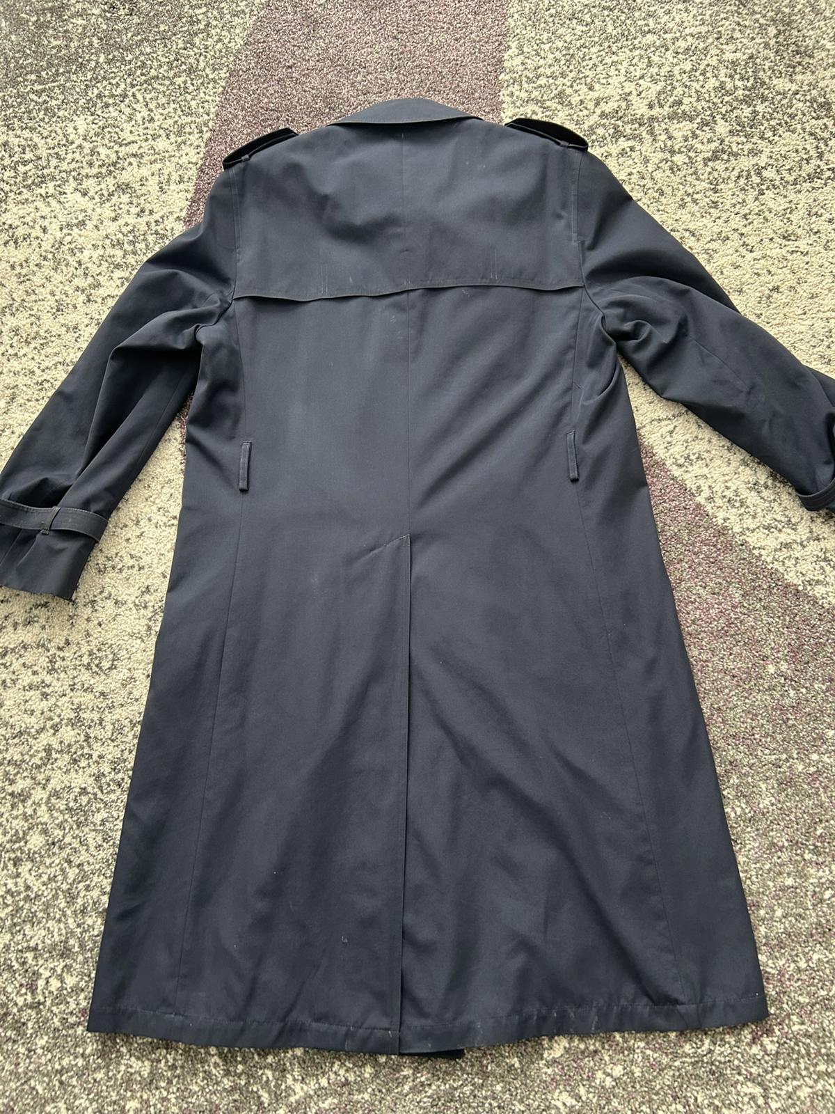 London Fog Men's Navy Blue Trench Coat Size 42R